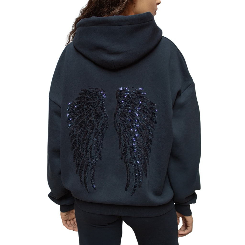 Jual SUBDUED ANGEL WINGS SEQUIN HOODIE ORIGINAL | Shopee Indonesia