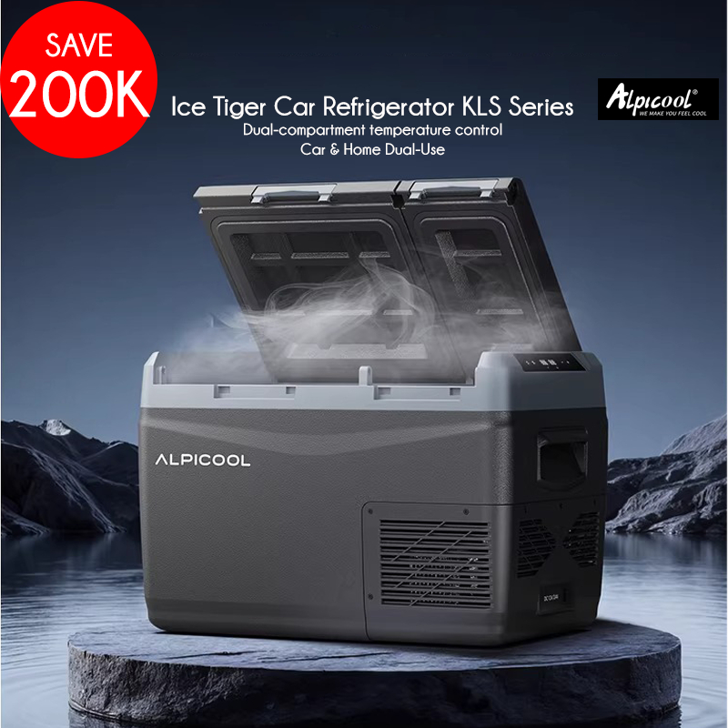Jual Pre-order 2025 New ALPICOOL-Ice Tiger Car Refrigerator: Dual ...