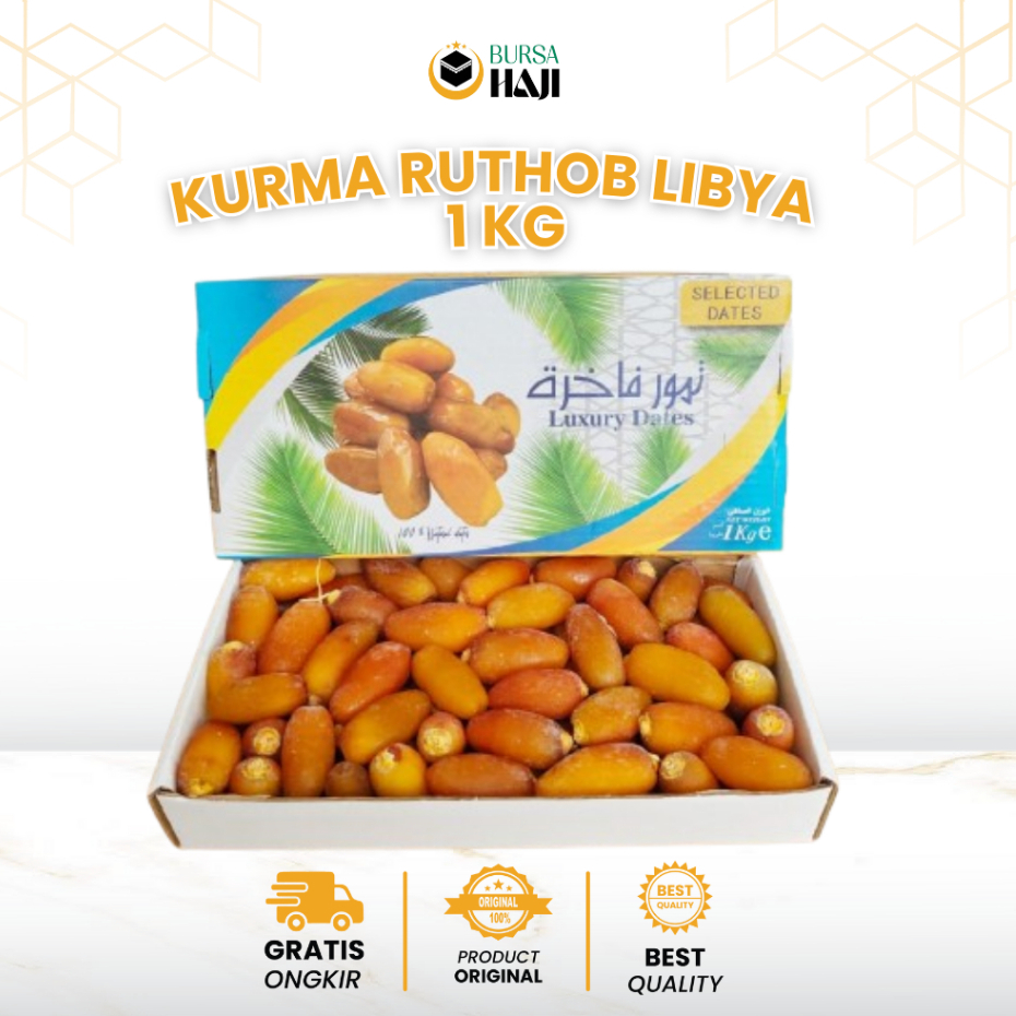 Jual Kurma Korma Ruthob Ruthab Basah dan Segar Premium 500 Gram Asli ...