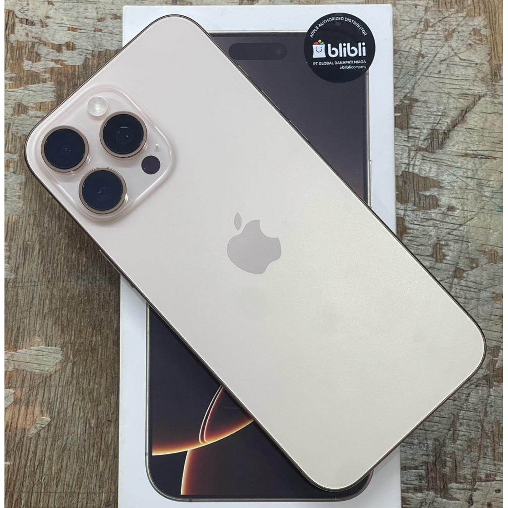 Jual Hp Second iPhone 16 Pro Max 256GB IBOX Fullset Garansi | Shopee ...