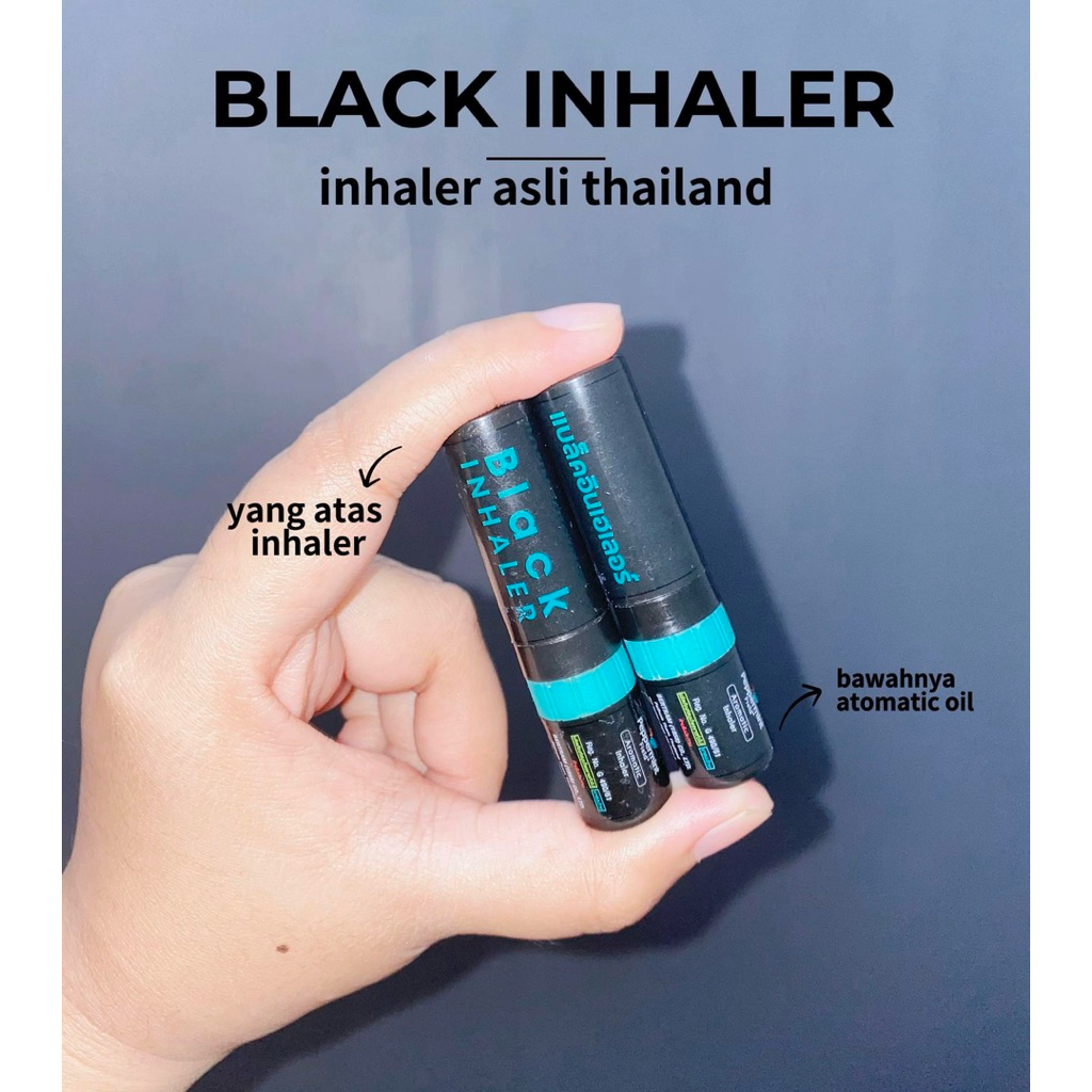Jual BLACK INHALER THAILAND LISA BLACKPINK BEST SELLER !!! melegakan ...