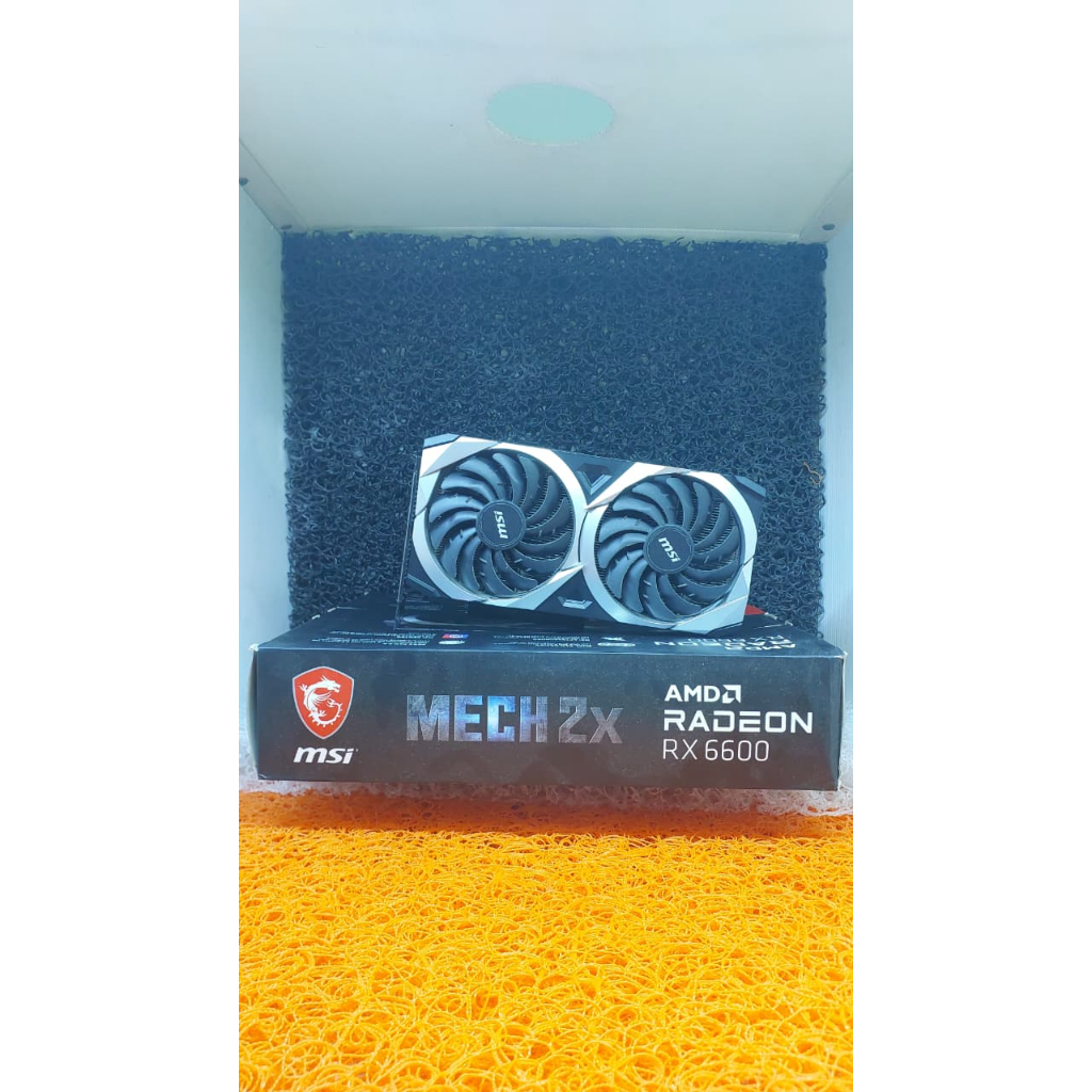 Jual VGA MSI RADEON RX 6600 MECH 2X 8GB DDR6 DUAL FAN - SEKEN | Shopee ...