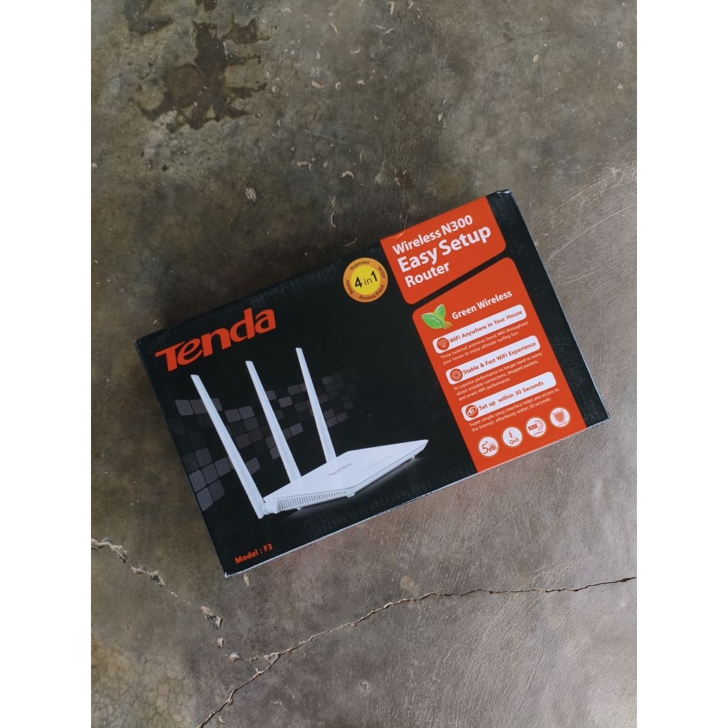 Jual Tenda F3 Antena 3 300mbps Router Ruter Modem Paralel Tembak Wifi ...