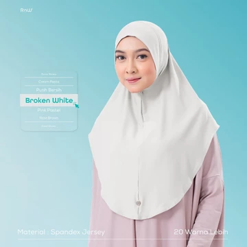 RnW Hijab Bergo Nayla Instan Hijab Daily Hijab