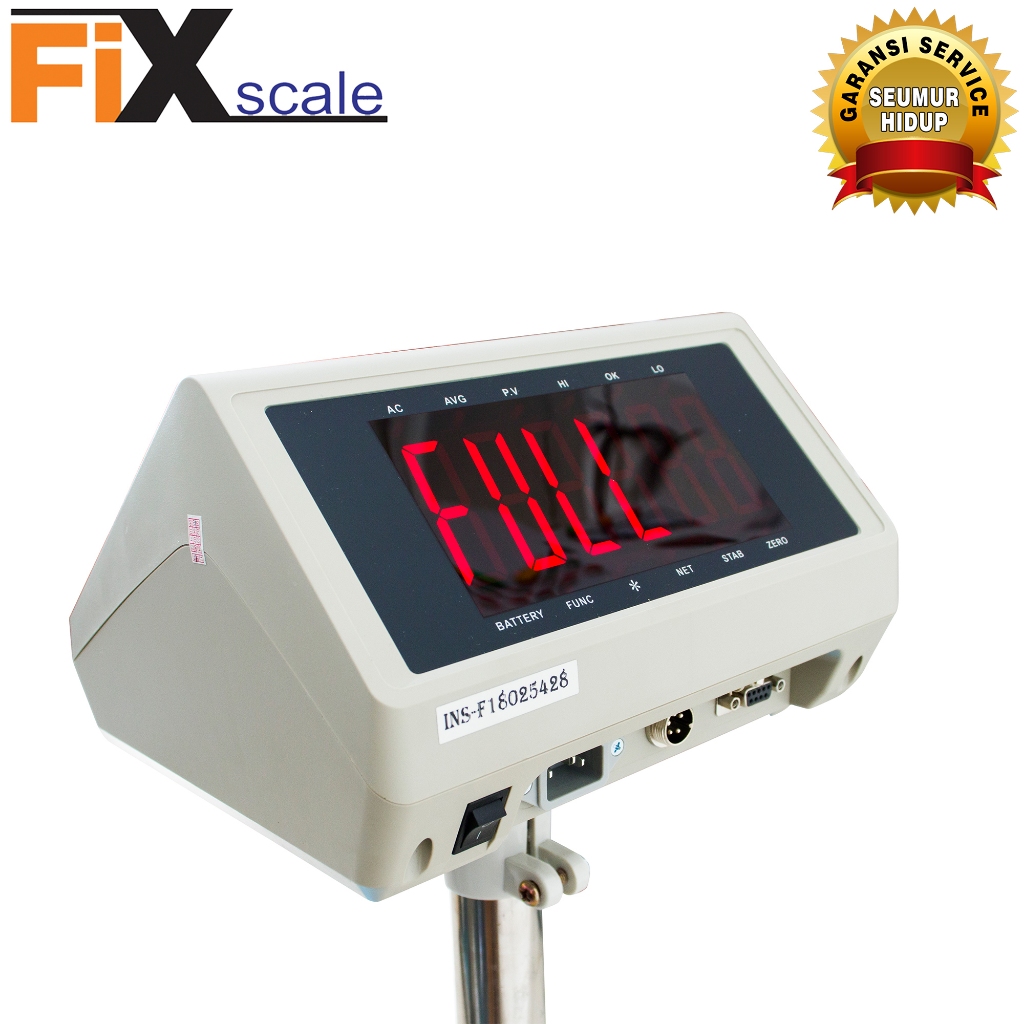 Jual FIX SCALE Indikator Timbangan Tipe A28E | Indikator Led Display ...