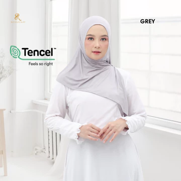 Fiona Segitiga Tencel™ Modal 40S Bergo Hijab Instan Adem Nyaman
