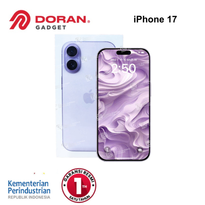 Apple iPhone 17 256GB 512GB | Garansi Resmi Apple 1 Tahun