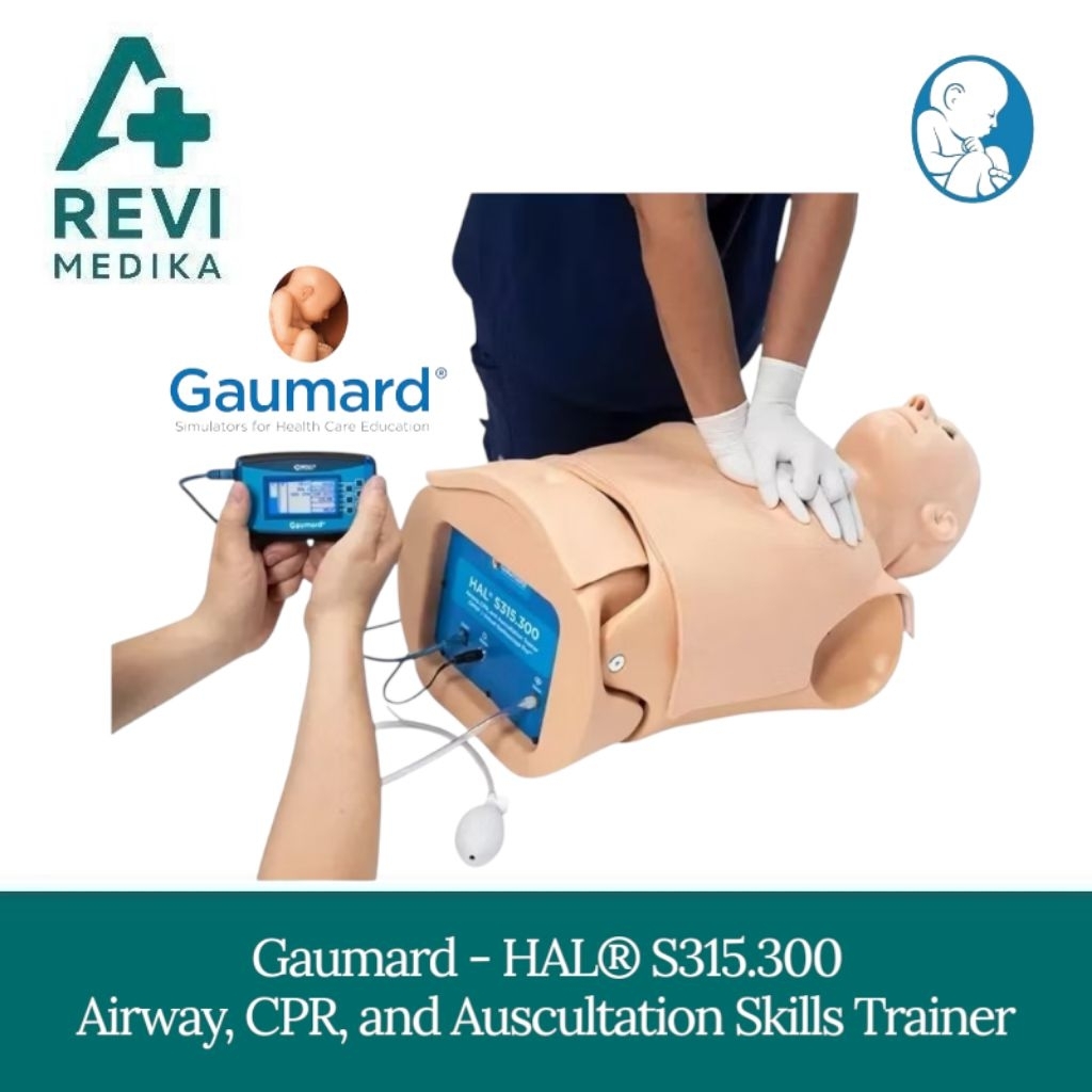 Jual Gaumard HAL S315.300 - Airway, CPR, and Auscultation Skills ...
