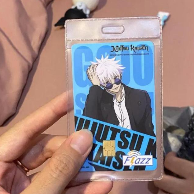 Jual SATORU GOJO Flazz BCA eMoney Mandiri e-Money Custom Original ...