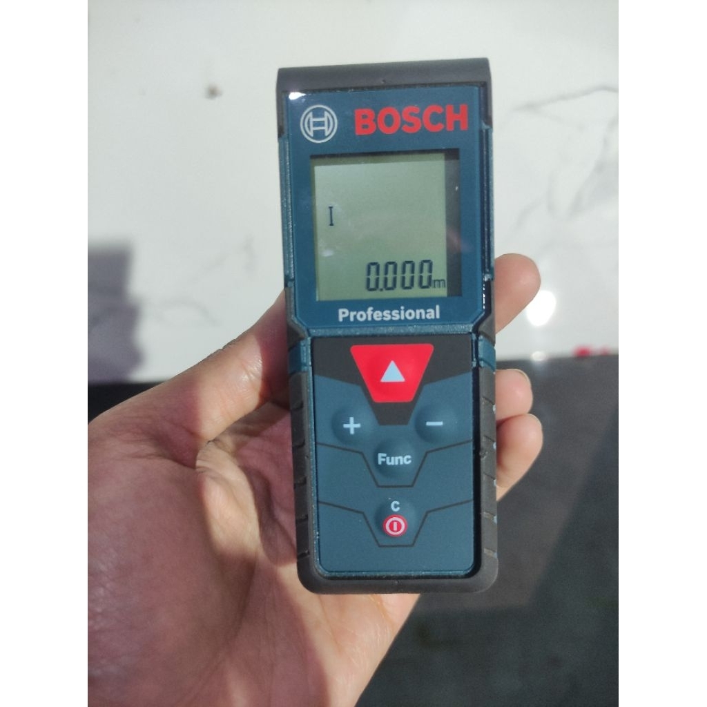 Jual BOSCH GLM 40-12 METERAN LASER 40M Distance Measuring Unit Meteran ...