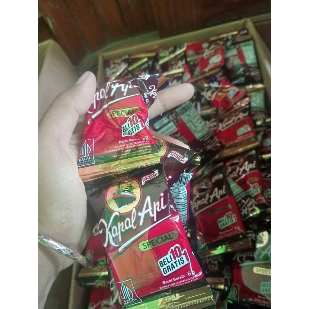 Jual KAPAL API MINI 1 renteng 10+1 saset kemasan 6gram | Shopee Indonesia
