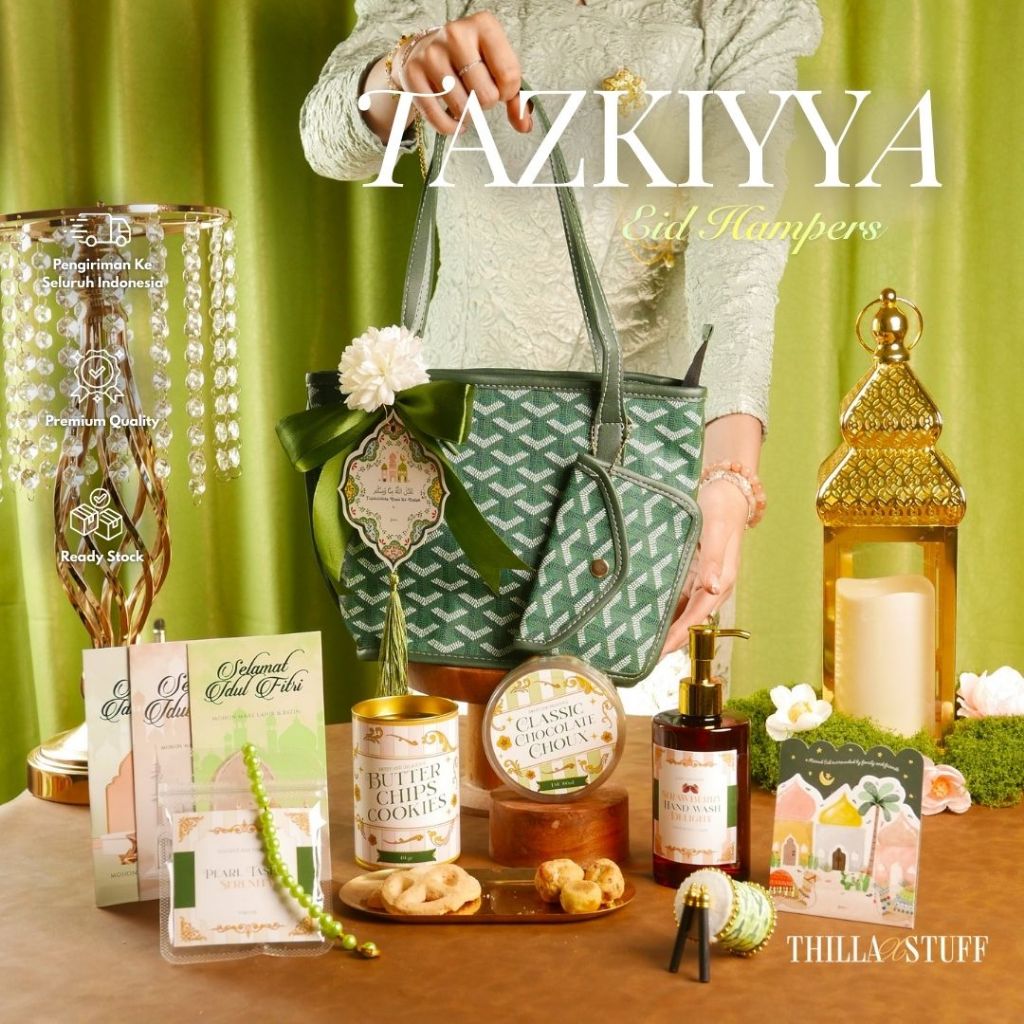 [ TAZKIYYA ] Hampers Eid Mubarak 2026 by THILLAXSTUFF | Lebaran Hari Raya Idul Fitri Gift Kado Hadiah