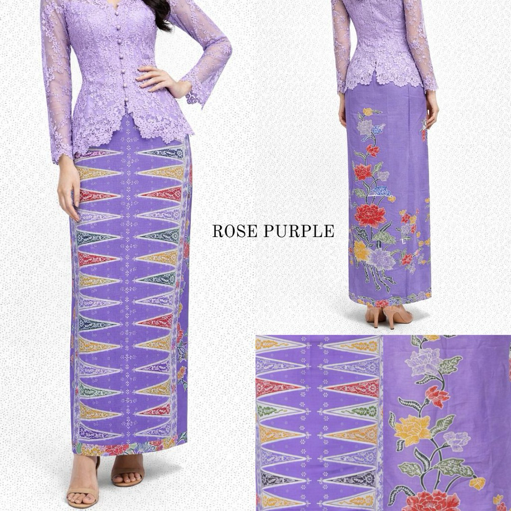 Jual Rok Batik Tumpal Sogan Khas Betawi / Rok Tumpal Sogan Batik Green ...