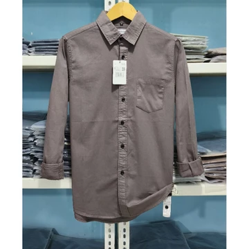 Kemeja Kerah ZARA Premium Kemeja Polos Lengan Panjang Slim Fit Kemeja Kasual Katun Twill 40s