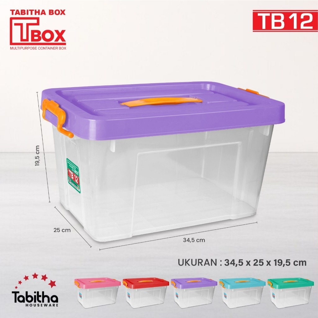 Jual Container Box Plastik Tabitha 30 Liter - Kuat, Serbaguna | Shopee ...