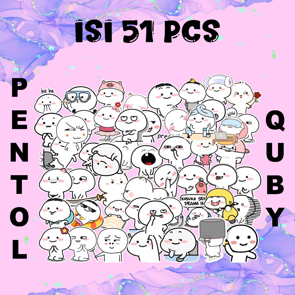 Jual Sticker Pentol Terlengkap & Harga Terbaru Agustus 2026 | Shopee ...