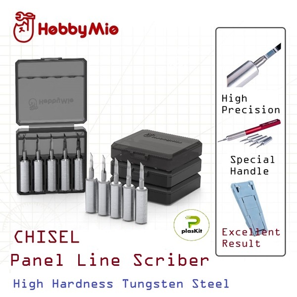 Jual Line Cutter / PANEL LINE SCRIBER / Chisel - for Gundam Mecha etc ...
