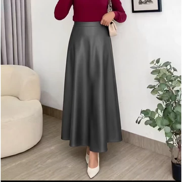Milea Rok Satin Silk Premium Rok Duyung Satin Maxi Skirt