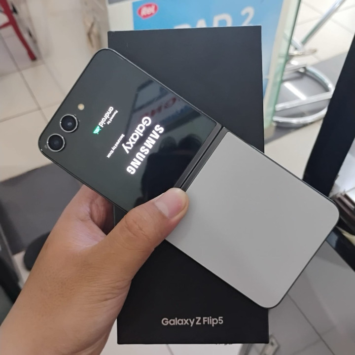 Samsung zflip 5 ram 8/512 second resmi sein fullset original termurah