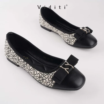Viditi Dhiya Flat Shoes Sepatu Import Wanita Kerja Kuliah Kantor Lepes