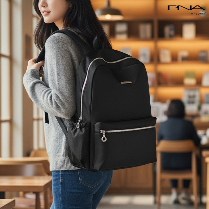 Jual Peonia PNA MOKHA Water Resistant tas ransel wanita import korea ...