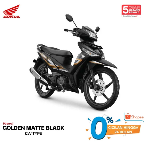 New Honda SUPRA X 125 CW Manual Transmisi Sepeda Motor