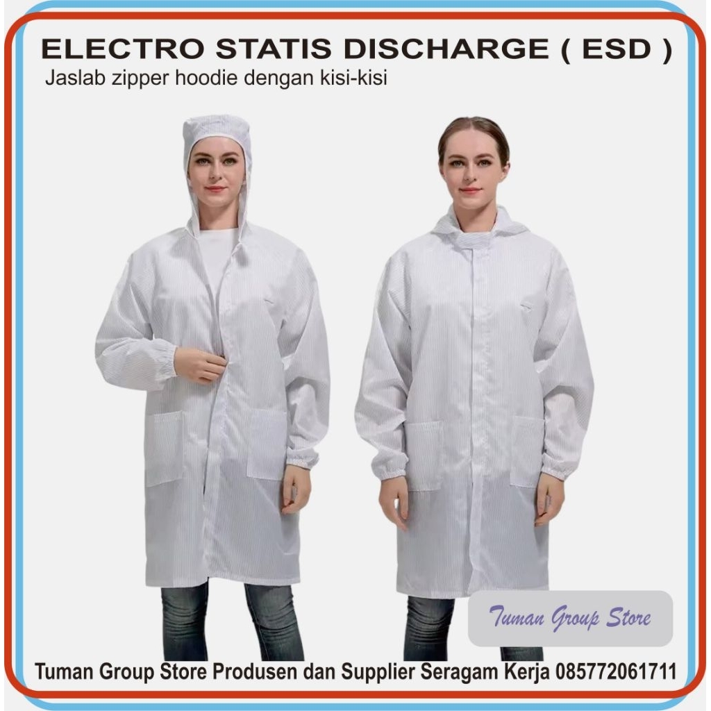 Jual cleanroom smoke esd ( Jaslab with hood ) | Shopee Indonesia