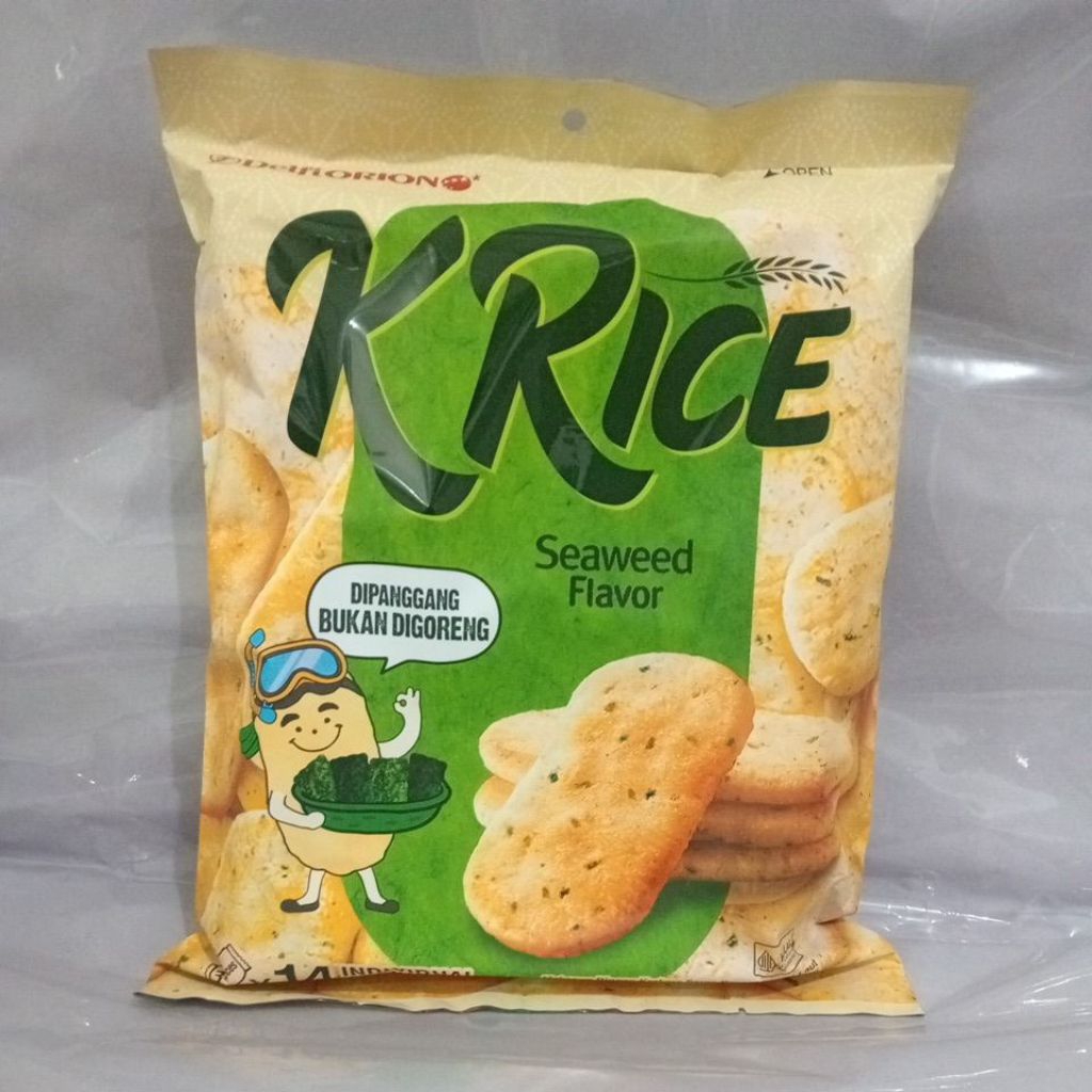 Jual KRice Seaweed Flavor Isi 14 | Shopee Indonesia