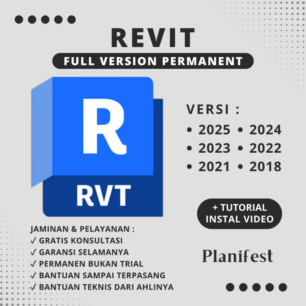 Jual Autodesk Revit 2025 Full Version Lifetime - Software Desain ...