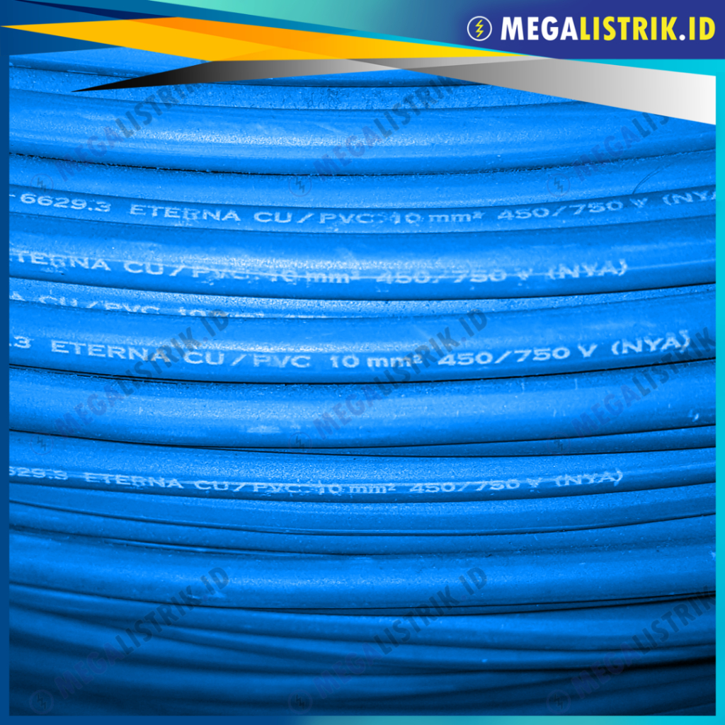 Jual ETERNA KABEL NYA 1 X 10 MM² METERAN / KABEL LISTRIK KAWAT 1 X 10MM ...