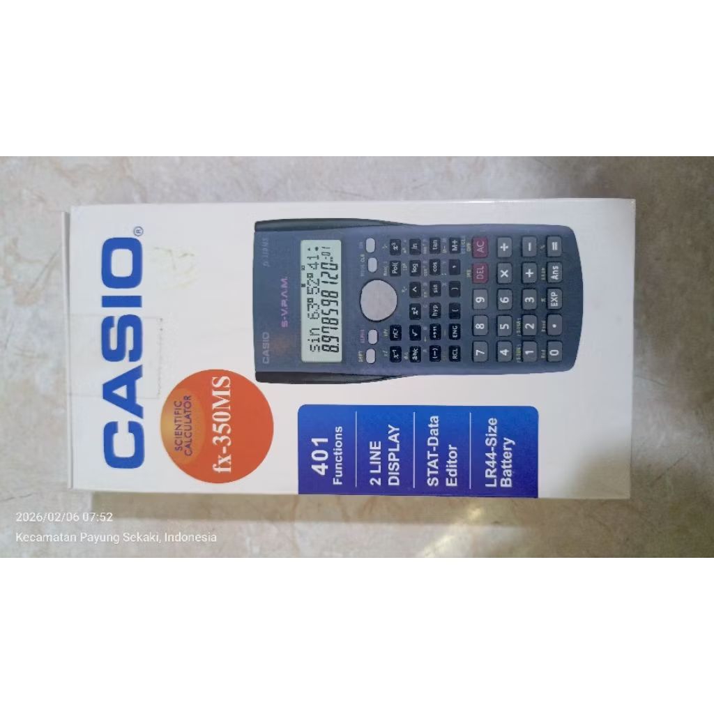 Jual kalkulator science Casio FX 350 MS | Shopee Indonesia