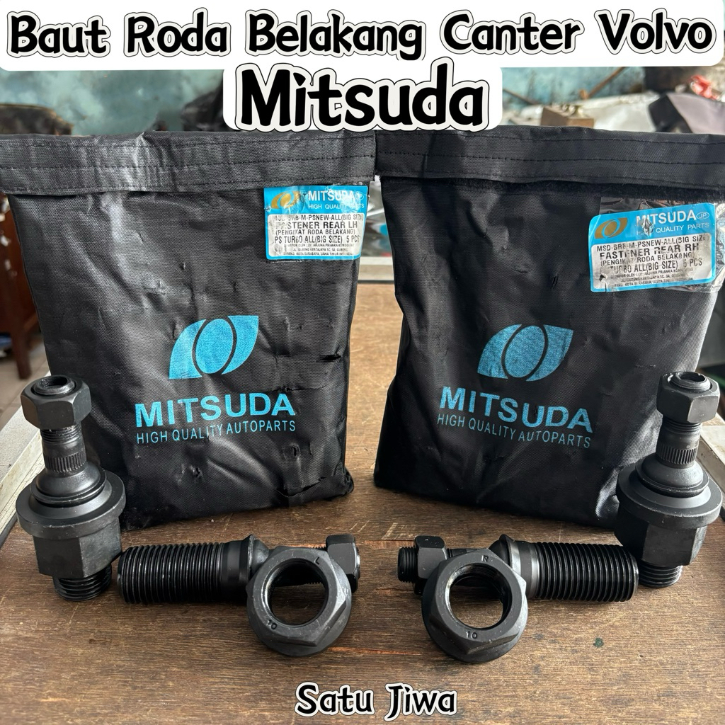 Jual Baut roda BELAKANG CANTER VOLVO MITSUDA MODIF / baut roda canter ...