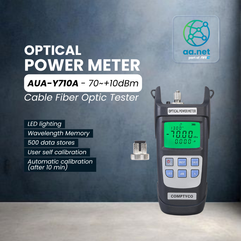 Jual OPM OPTICAL POWER METER Y710A COMPTYCO FIBER OPM TELKOM FIBER ...