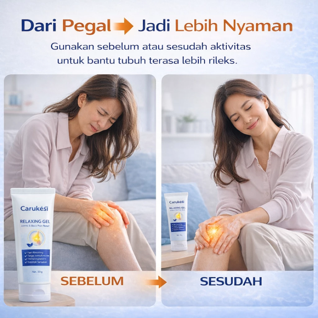 Tekstur Gel Lembut Cepat Meresap