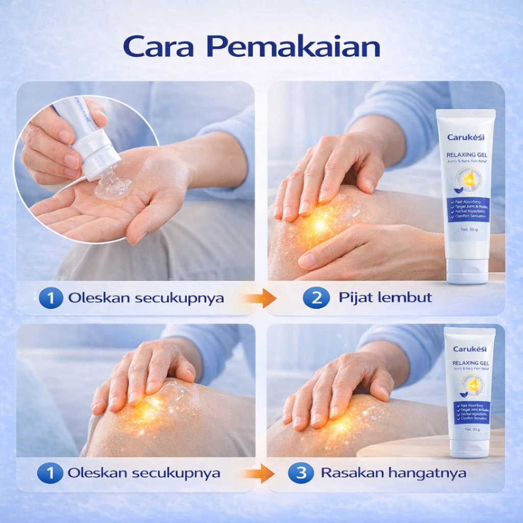 Sensasi Hangat & Rileks