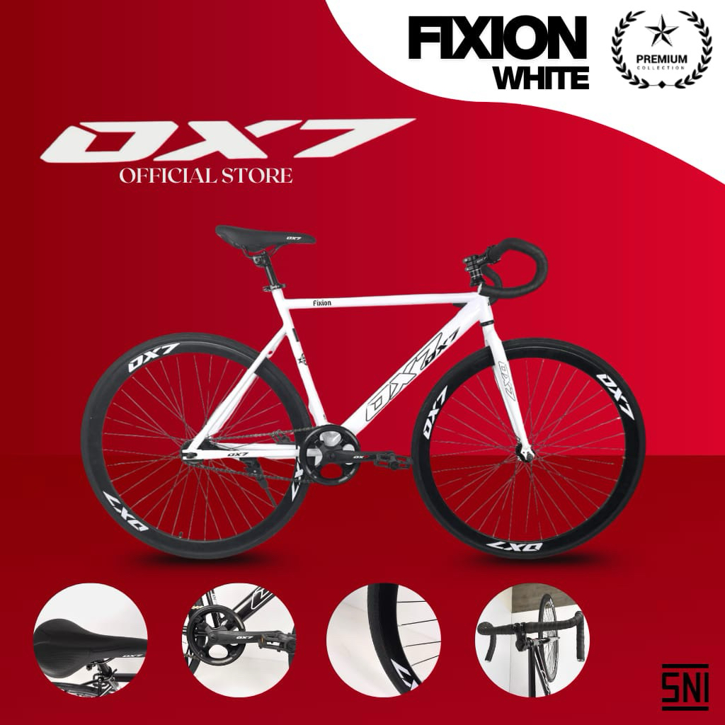Jual OX7 FIXION Sepeda Fixie Dewasa Size 28 x 700c | Shopee Indonesia