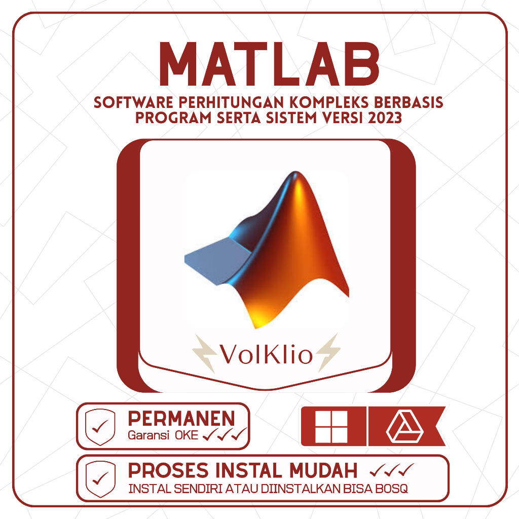 Jual Matlab Software Perhitungan Berbasis Program dan Sistem Versi 2023 ...