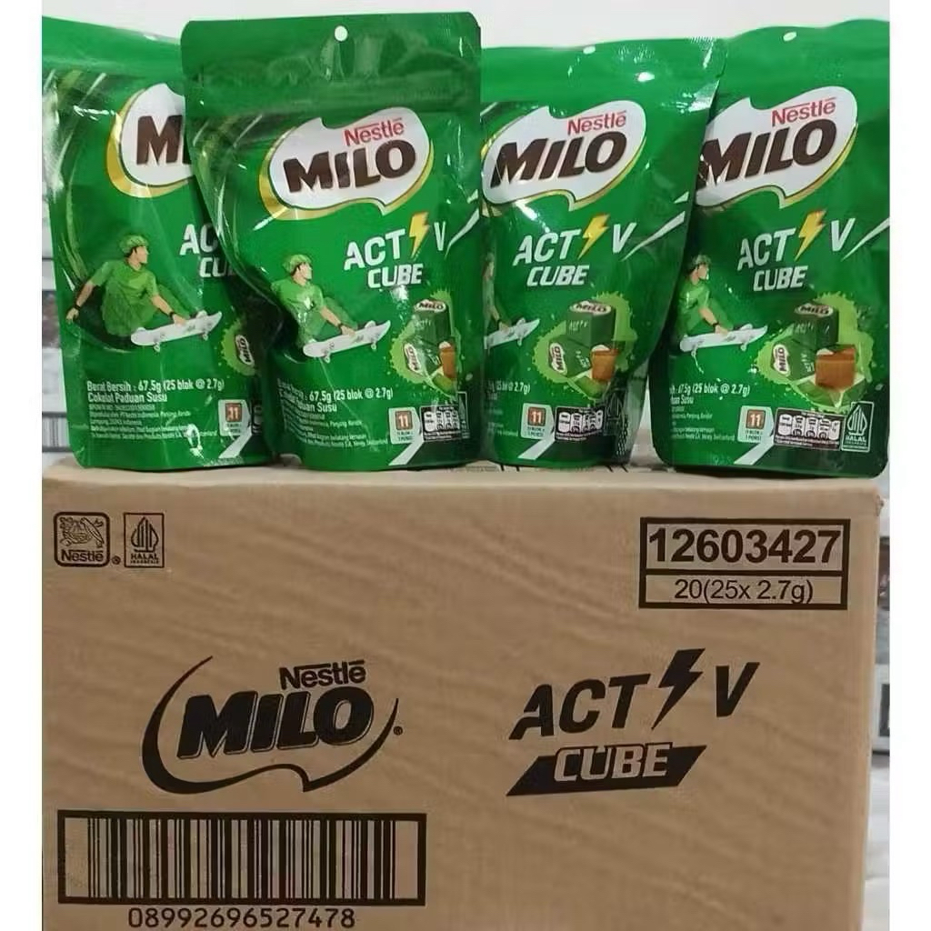 Jual MILO ACTIVE CUBE POUCH KARTON | Shopee Indonesia