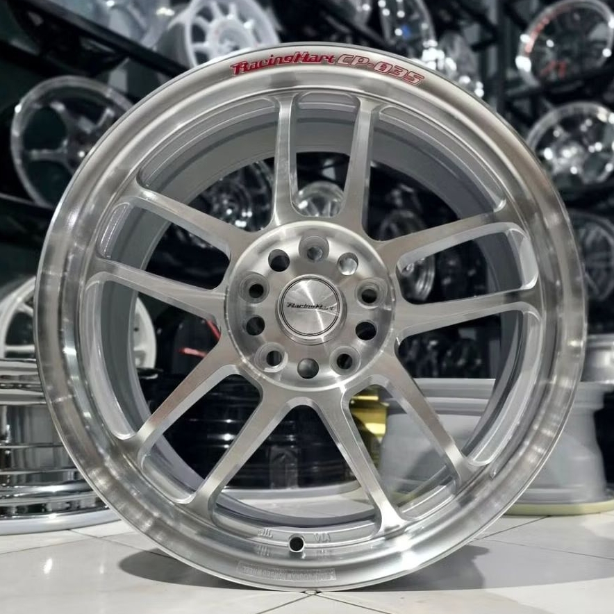 Jual velg racing hart cp035 r17 full polis lebar 7,5 velg mobil ring 17 ...