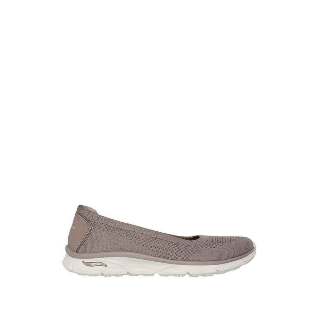 Skechers Arch Fit Sunny Women's Taupe, Black