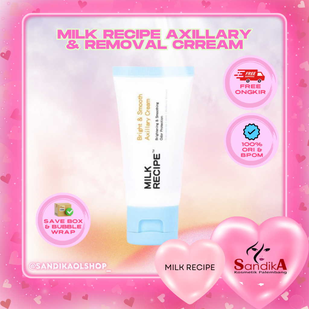 Jual Milk Recipe 4in1 Hair Removal Cream / Bright & Smooth Axillary ...