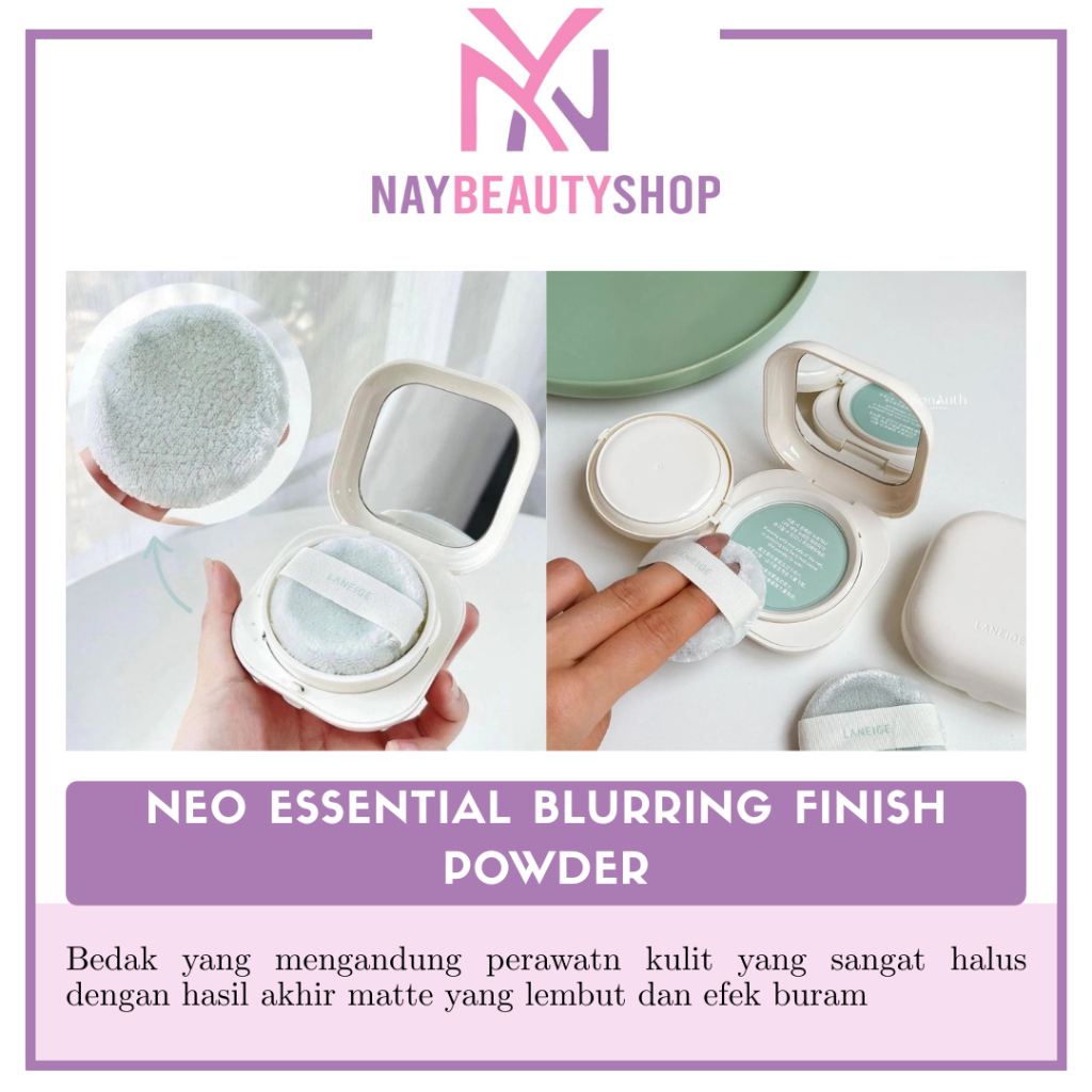 Jual Laneige Neo Essential Blurring Finish Powder Original | Shopee ...