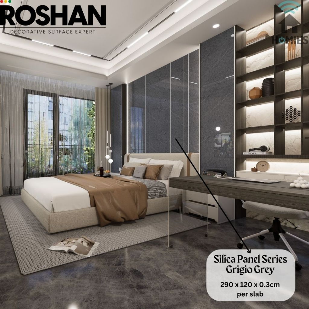 Jual Roshan Wall Panel PVC Sierra Panel Series 122x290x0,3cm | Shopee ...