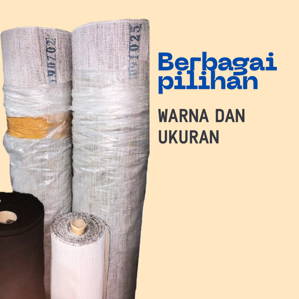 Jual Buntut kuda (bubad) untuk lapisan dalam dada jas. Harga per 50 cm ...