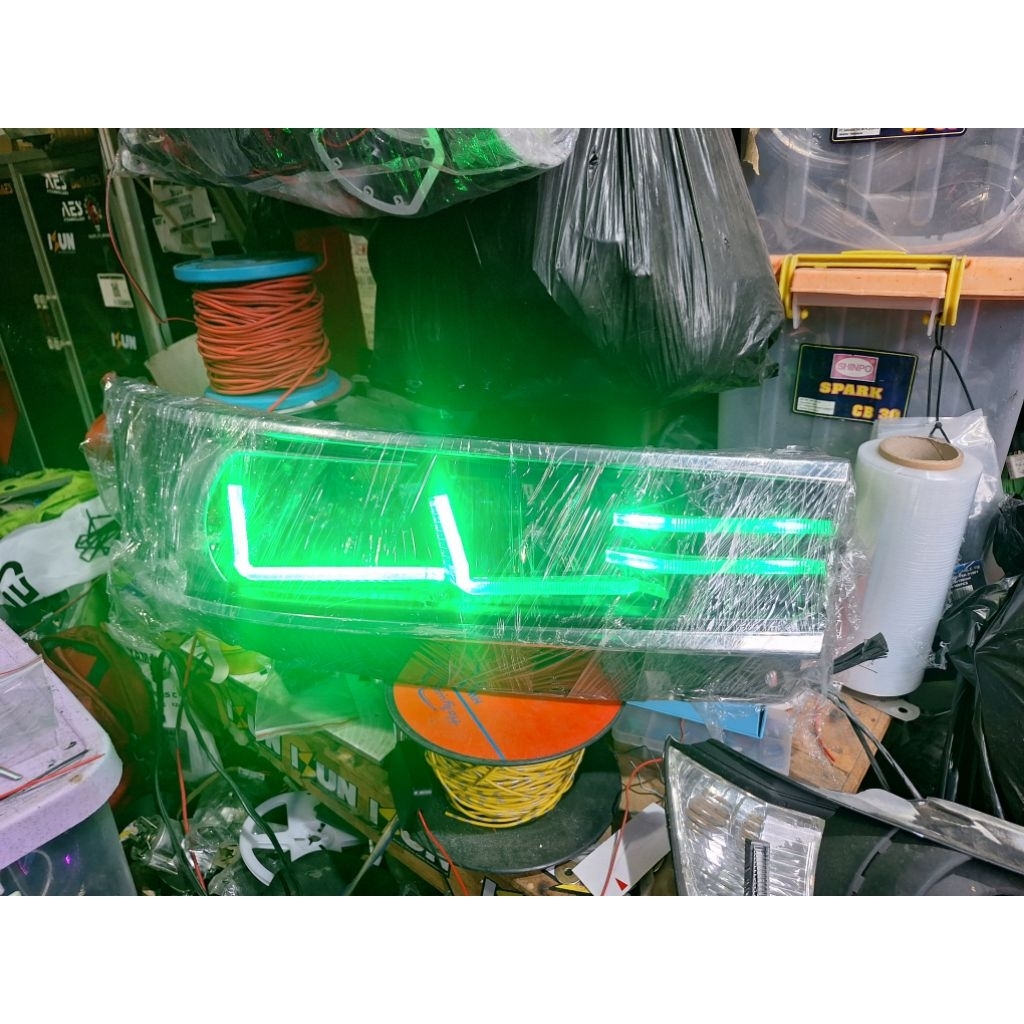 Jual Frame Slim Cakar Model L Reflektor Headlamp Lampu Innova Reborn ...