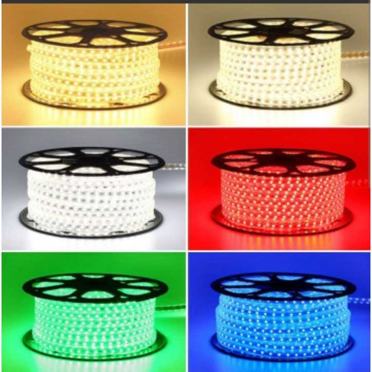 Jual LED strip selang 220V outdoor / Led rope light / 100 meter ...