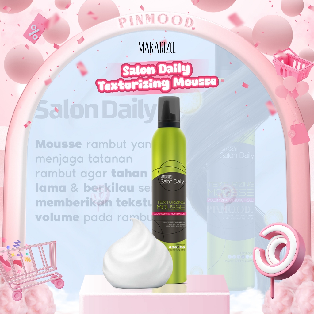Jual MAKARIZO PROFESSIONAL - SALON DAILY TEXTURIZING MOUSSE VOLUMIZING ...