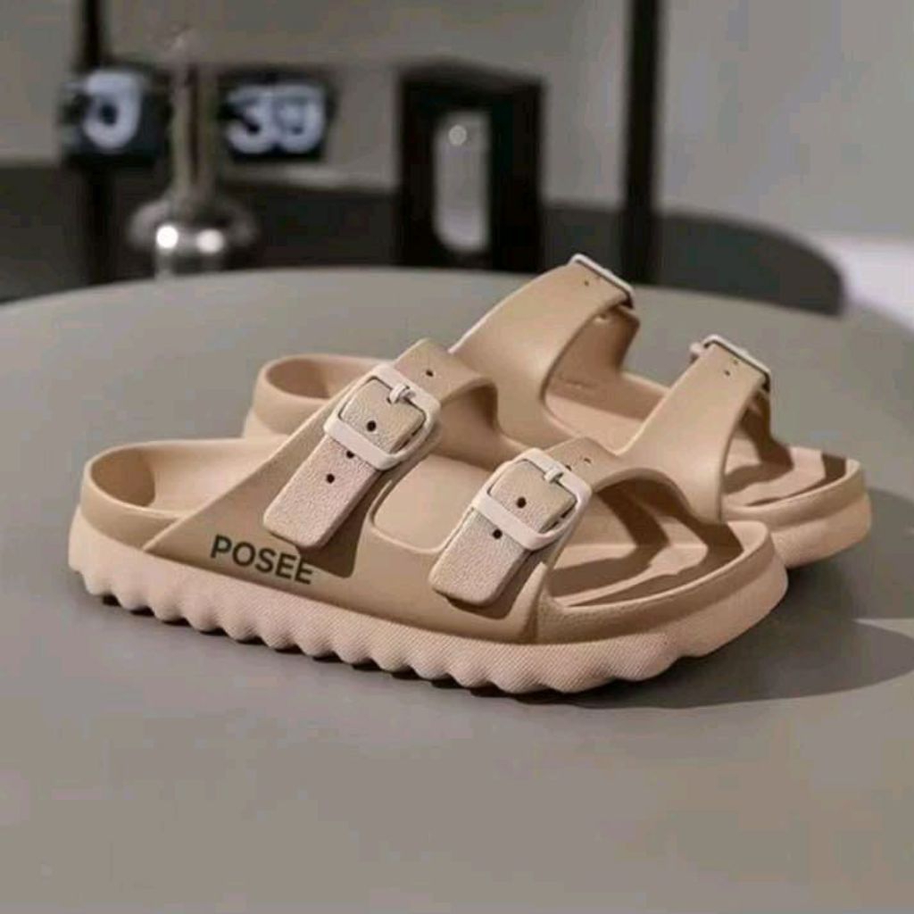 Jual Sandal slop wanita Unisex Karet EVA Premium Selop Anti Slip ...