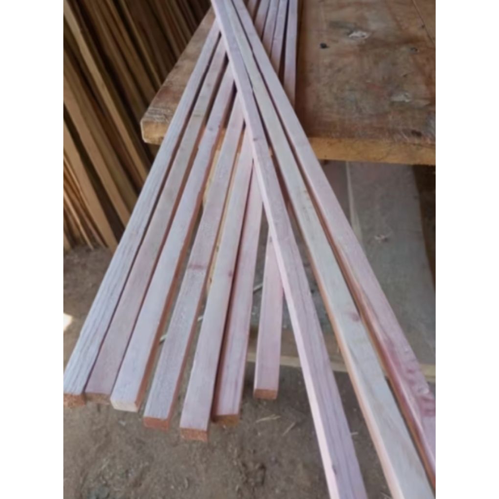 Jual Reng Kayu Reng Kotak Kayu Bahan Kerajinan Kayu Halus | Shopee ...