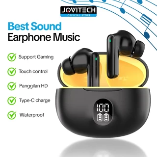 Jovitech EP31 TWS Headphone Wireless Bluetooth 5.3 In Ear Low-latency Earphone Mikrofon HiFi Stereo Calling With 3500mAh Powerbank